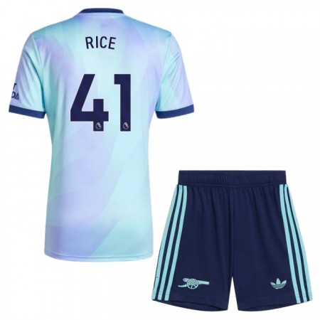 Arsenal Rice 41 Barn Tredjedrakt 2024-25 Kortermet